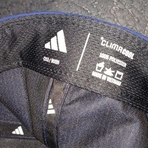 adidas Black and Navy Climacool Athletic Cap